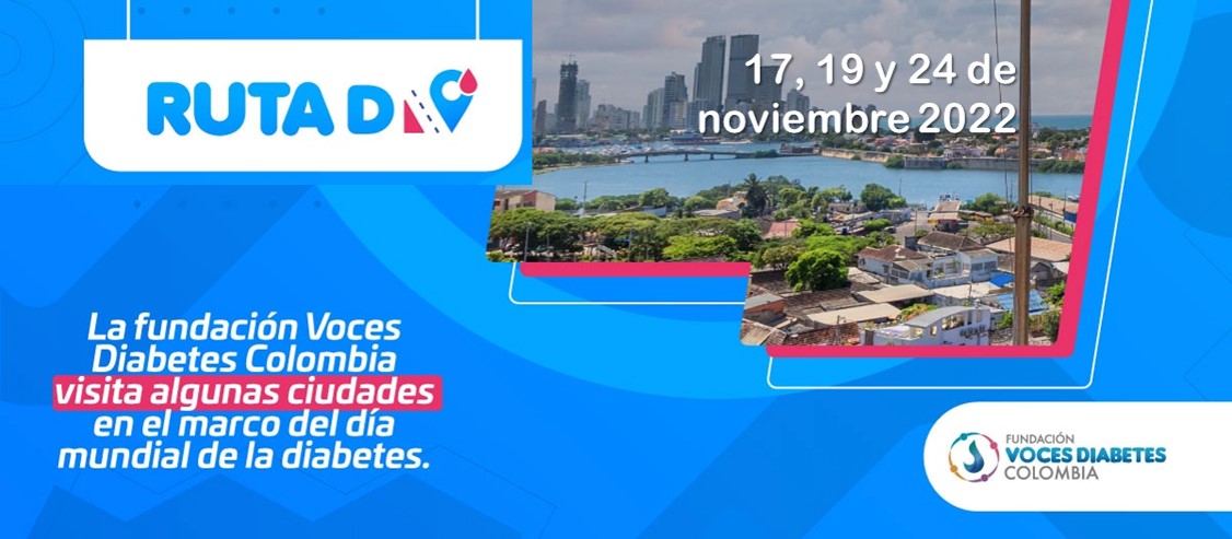 Día mundial diabetes 2022 ¡Volvemos a los territorios!